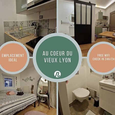 Studio Cosy - Coeur Du Vieux Lyon Lägenhet Exteriör bild